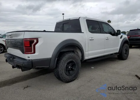2018 Ford F150 Raptor из США, поврежденный, VIN 1FTFW1RG7JFD73081